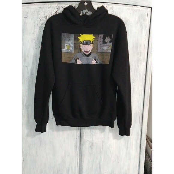 Naruto Men's Black Hoodie Small - Picture 1 of 8